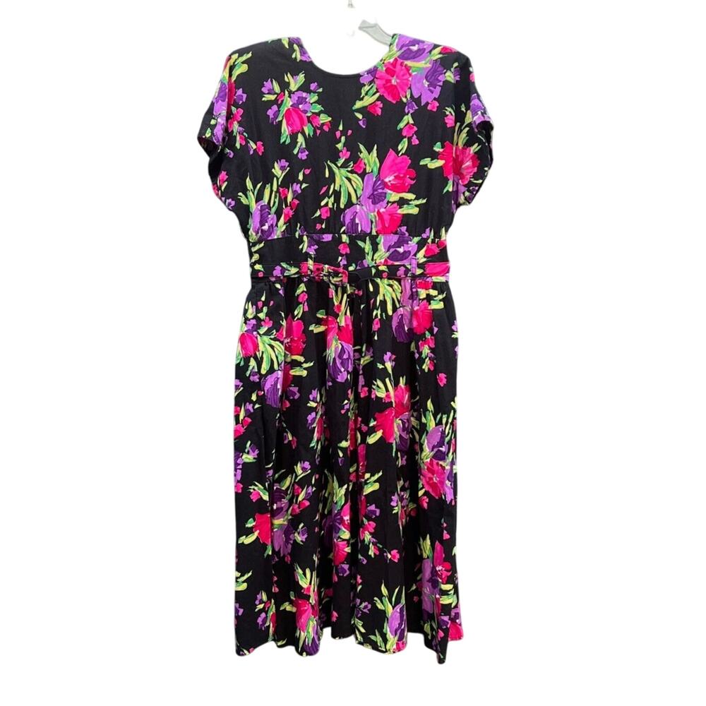 Stuart Alan Vintage Dress Womens 18 Cottagecore Floral pin-up Spring Boho